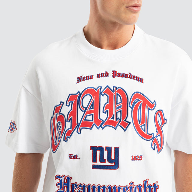 New York Giants Coach Loopback Tee White