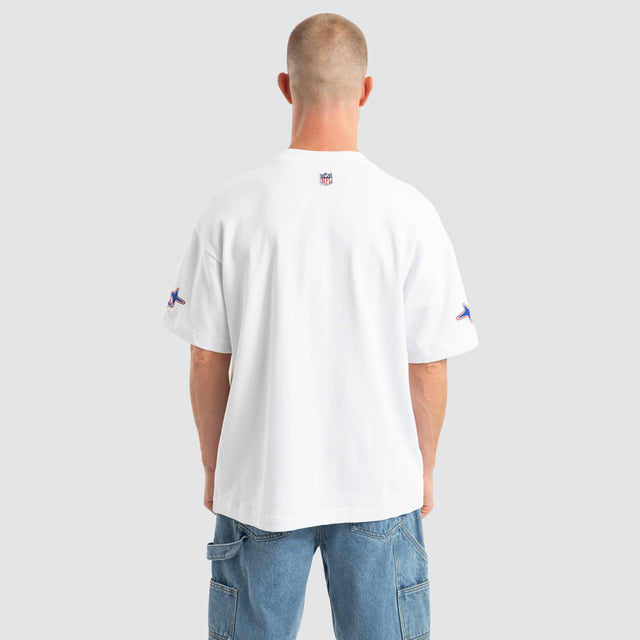 New York Giants Coach Loopback Tee White