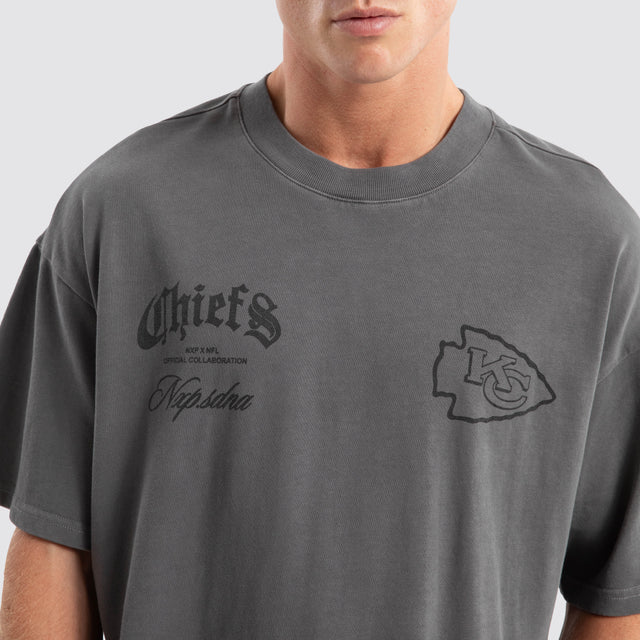 Kansas City Chiefs Defence Raptor Tee Pigment Charcoal