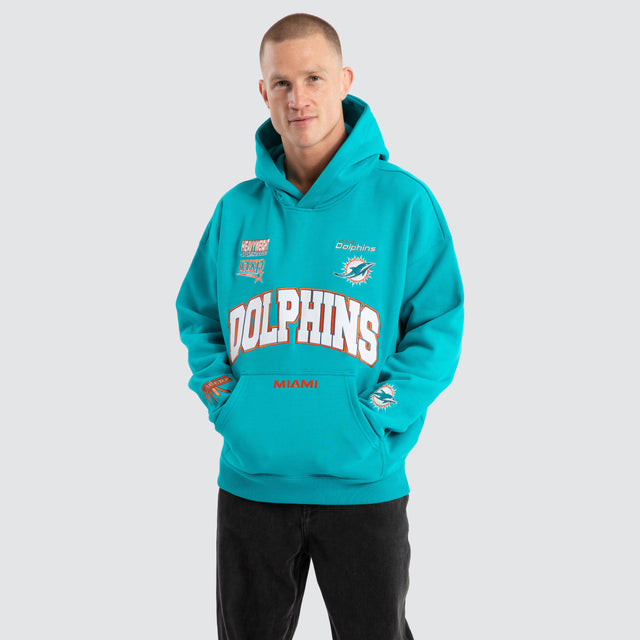 Miami Dolphins Stadium Hoodie Aqua