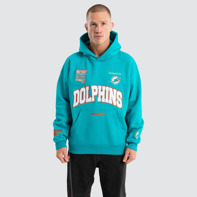 Miami Dolphins Stadium Hoodie Aqua