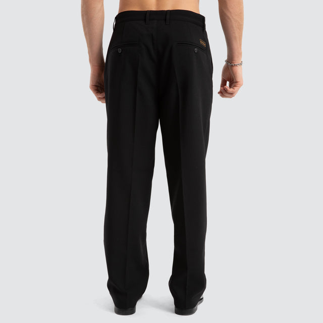 Venture Pleated Pant Black