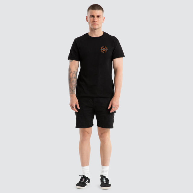 Oath V Standard Tee Black Rust Sand