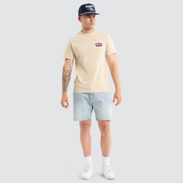 Regal Standard Tee Cream / Navy