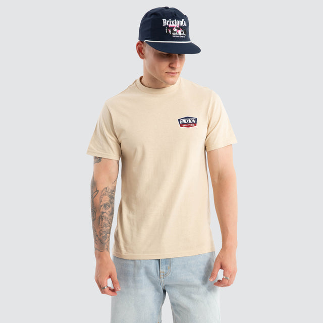 Regal Standard Tee Cream / Navy