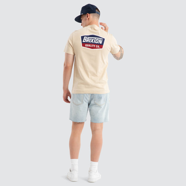 Regal Standard Tee Cream / Navy