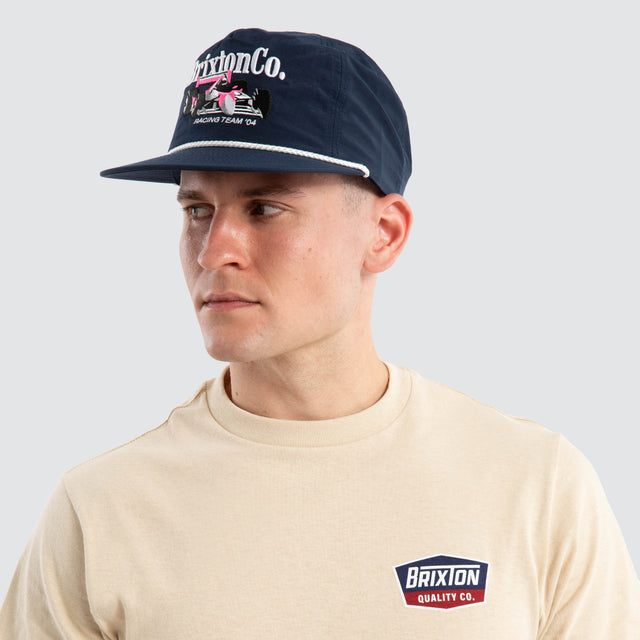 Neon Formula Snapback Navy