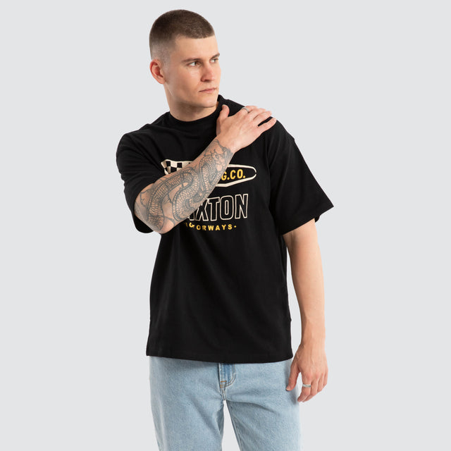 Motorway Tee Black