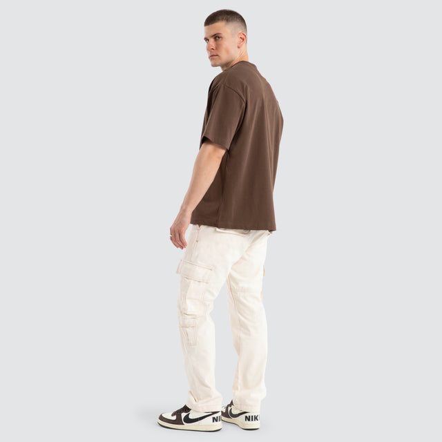 All Day Street Tee Chocolate Brown