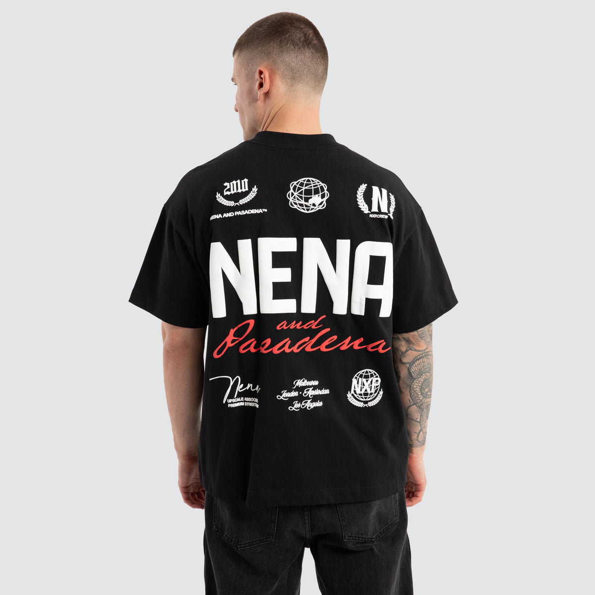NXP Global Raptor Tee in Anthracite | Neverland Store