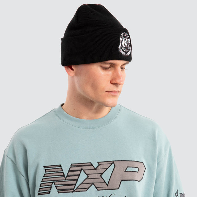 Master Beanie Jet black