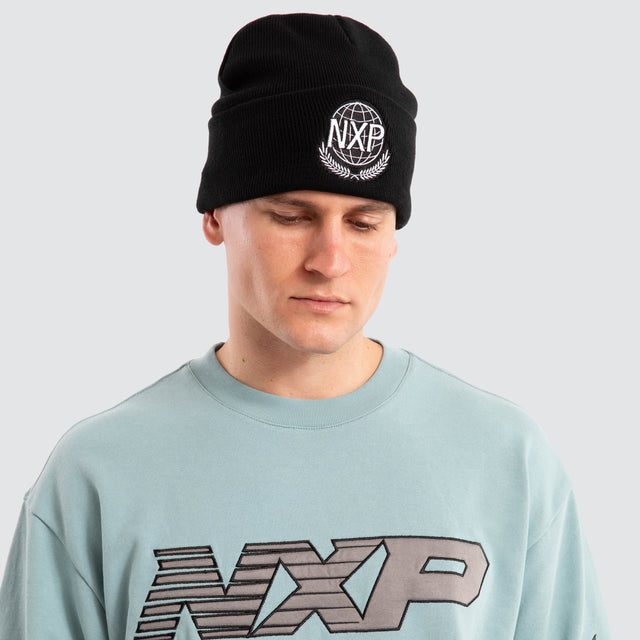Master Beanie Jet black