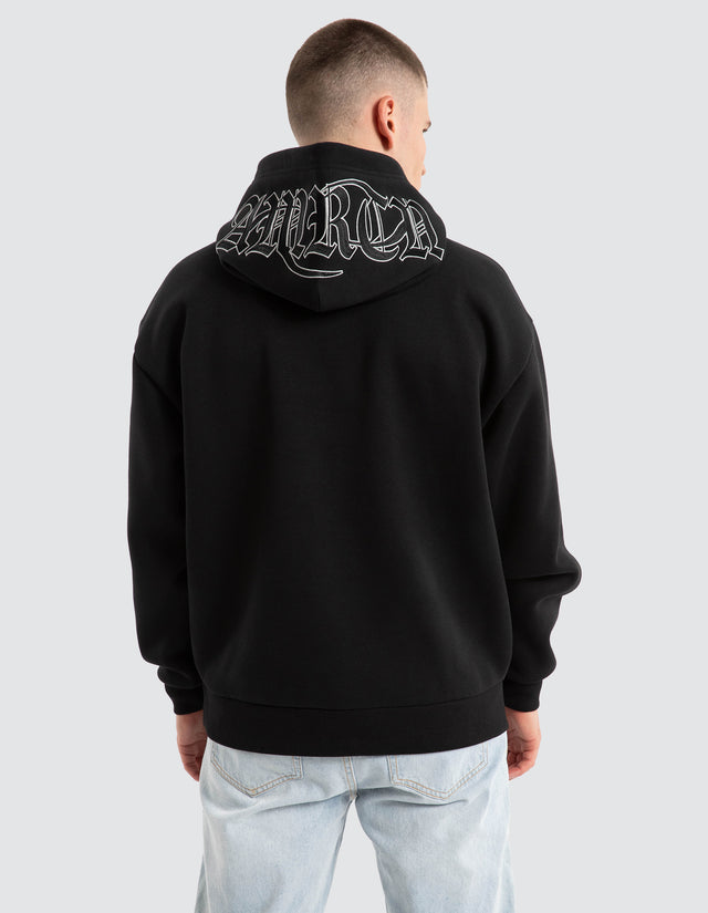 Southland Relaxed Hoodie Jet Black