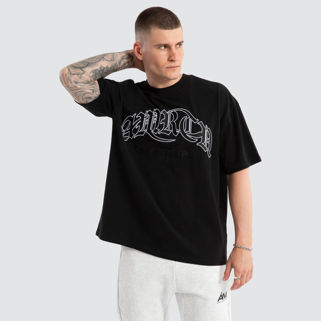 Level Raptor Tee Jet Black