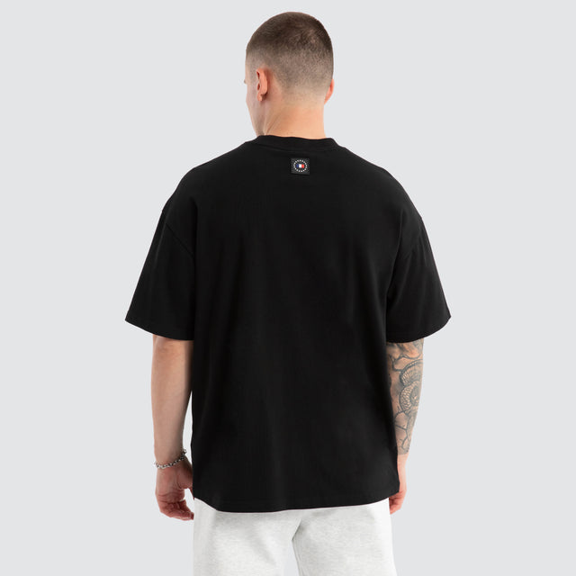 Level Raptor Tee Jet Black