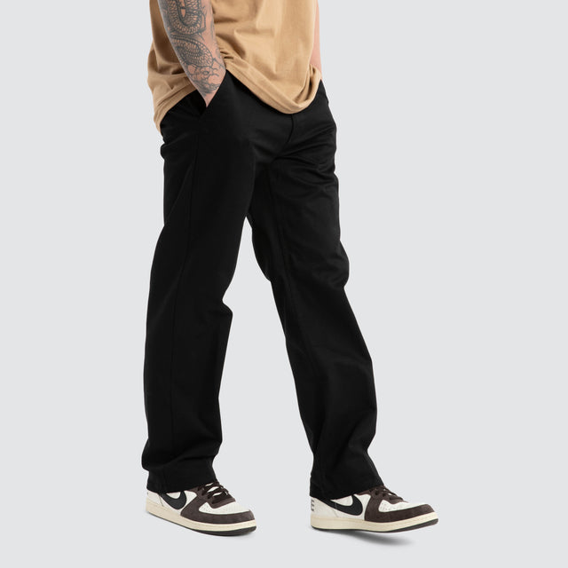 Choice Chino Relaxed Pant Black