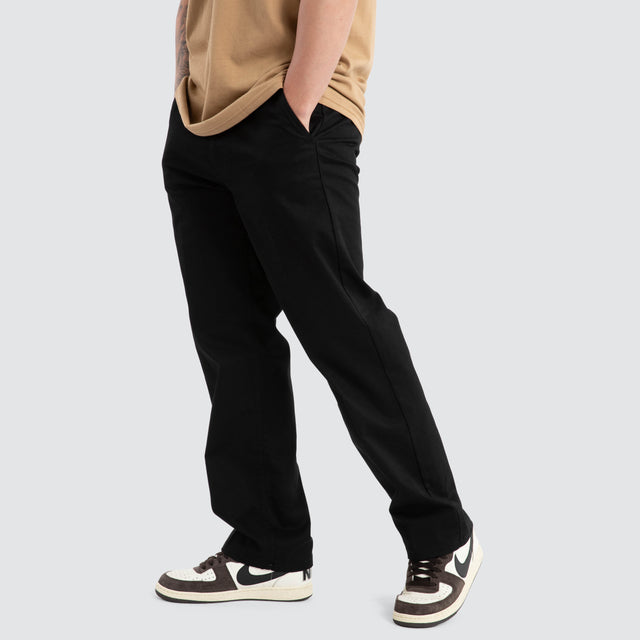 Choice Chino Relaxed Pant Black