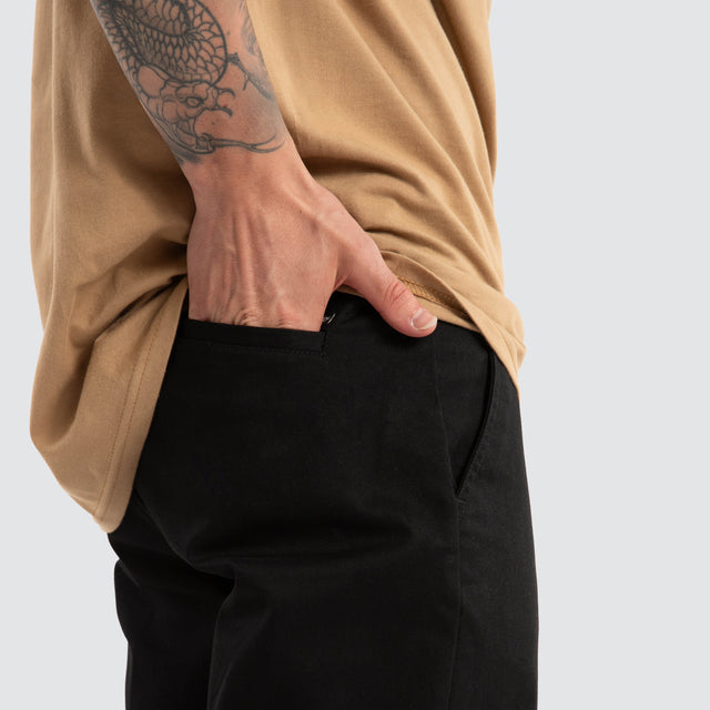 Choice Chino Relaxed Pant Black