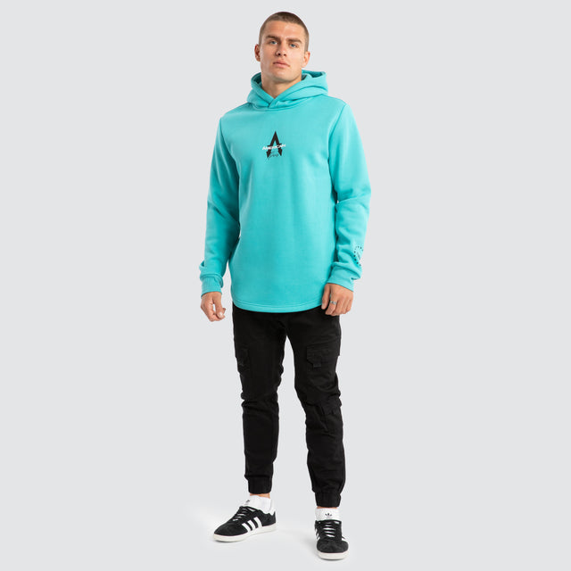 Grand Dual Curved Hoodie Baltic