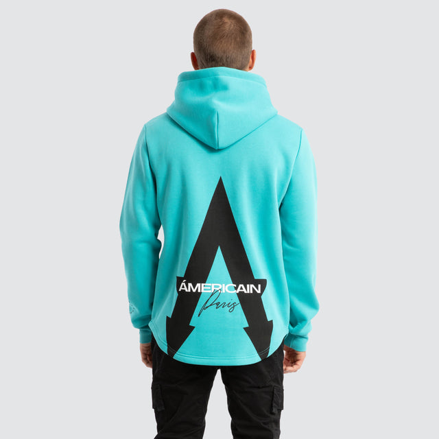 Grand Dual Curved Hoodie Baltic
