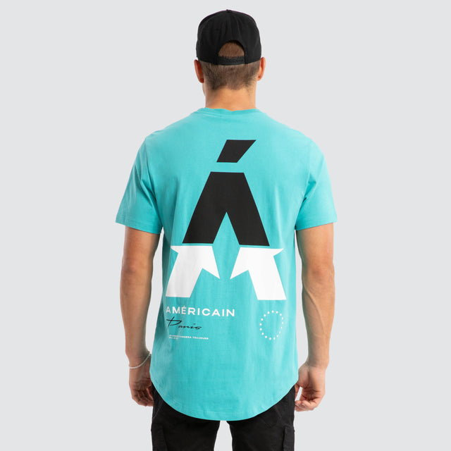 Spell Dual Curved Tee Baltic