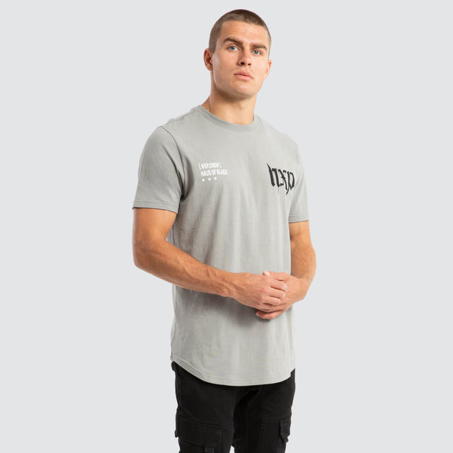 Powered Dual Curved Tee Moon Mist