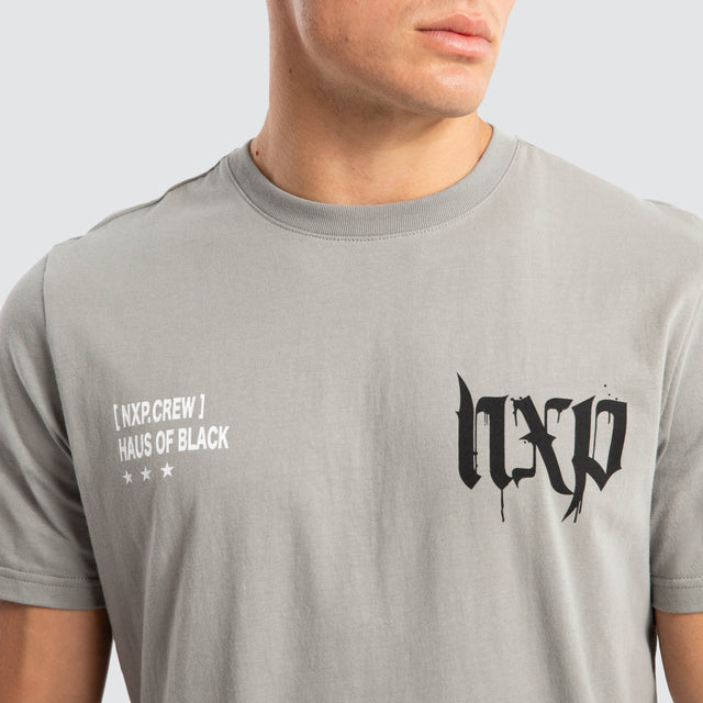 Powered Dual Curved Tee Moon Mist