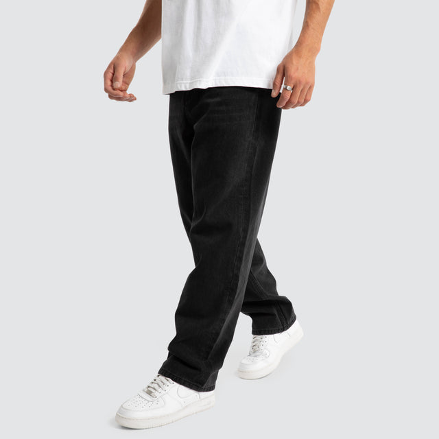 Drive Athletic Baggy Jean Black