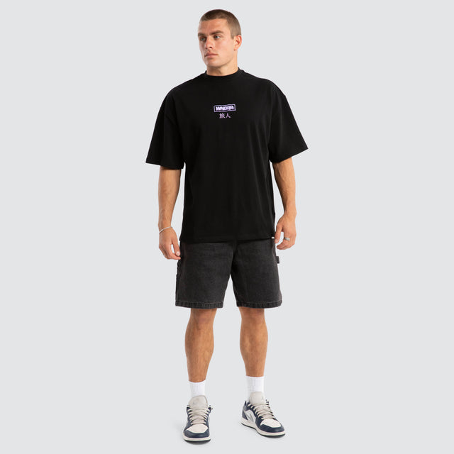 Shodo Heavy Weight Tee Black