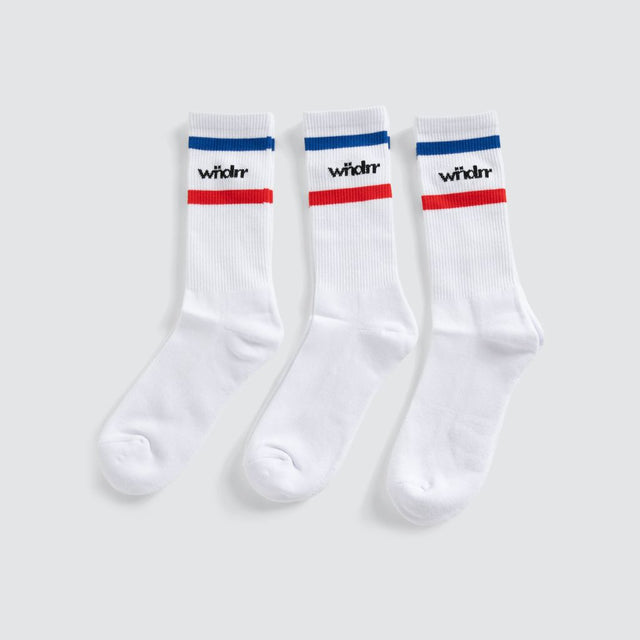 Challenger Socks 3 Pack White
