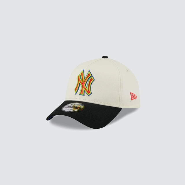 New York 2Tone Thermo 9Forty A-Frame Snapback White