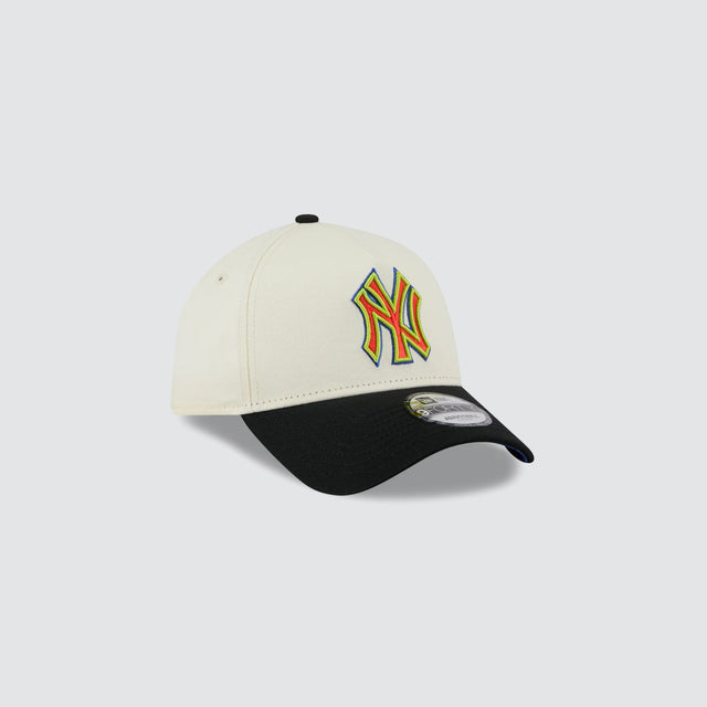 New York 2Tone Thermo 9Forty A-Frame Snapback White