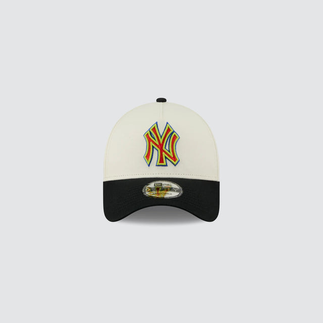 New York 2Tone Thermo 9Forty A-Frame Snapback White