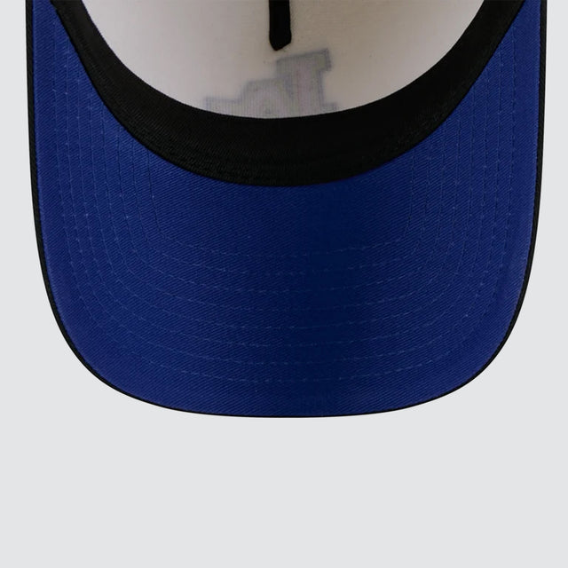LA 2Tone Thermo 9Forty A-Frame Snapback White