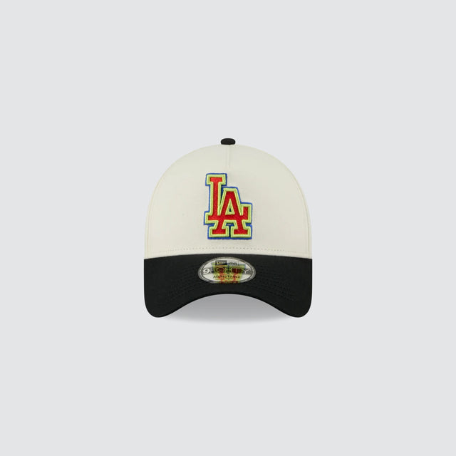 LA 2Tone Thermo 9Forty A-Frame Snapback White