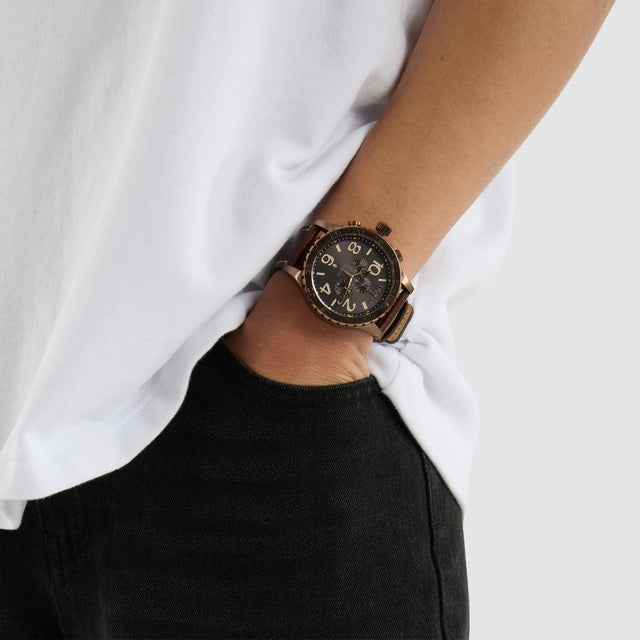 51-30 Chrono Leather Chocolate / Dark Roast / Brown