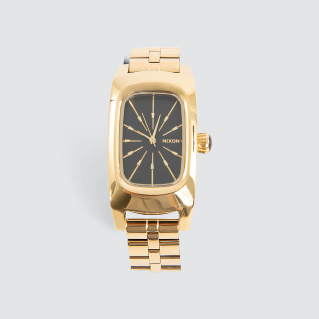 Frankie Watch Mid Century/Gold/Black