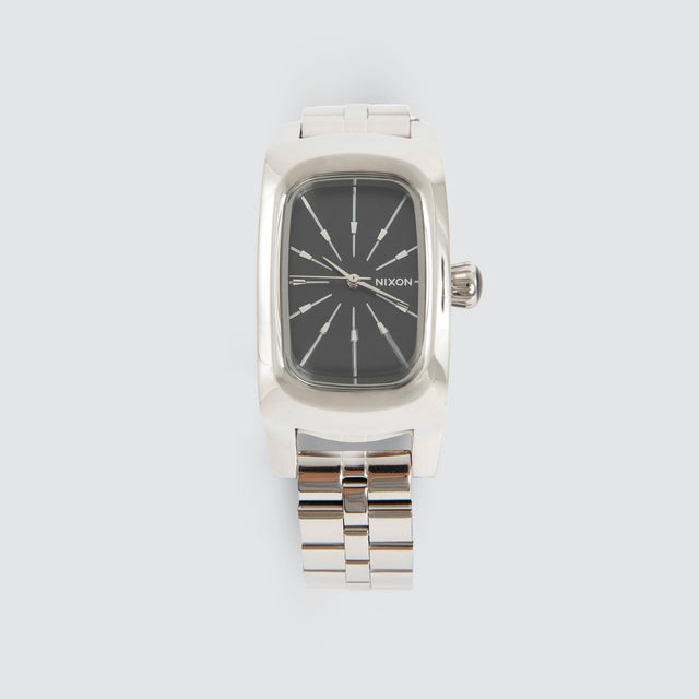 Frankie Watch Mid Century/Silver/Black