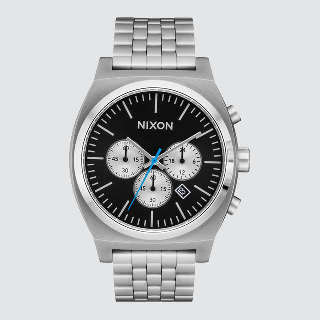 Time Teller Chrono Chrome / Black / Chrome Sunray