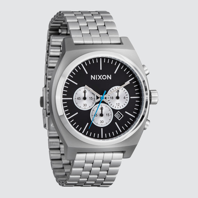 Time Teller Chrono Chrome / Black / Chrome Sunray