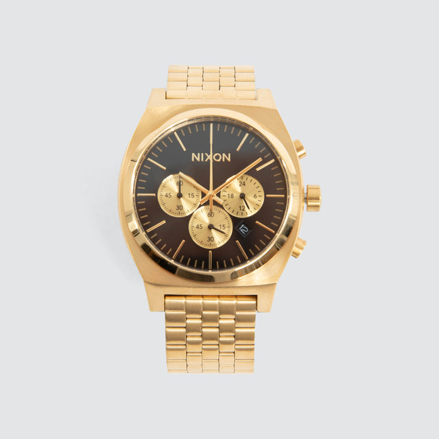Time Teller Chrono Gold / Black / Gold