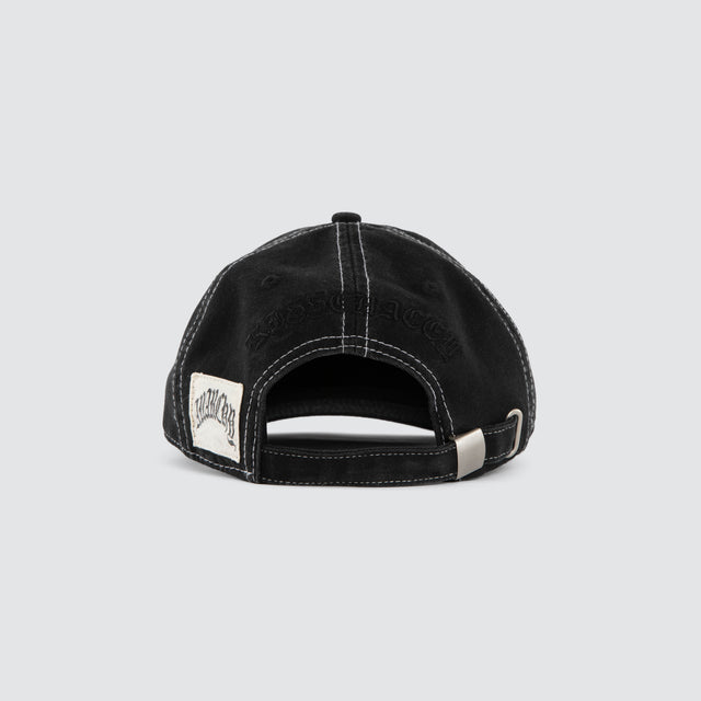 Model wears Crowne Cap Jet Black Caps Black – image 3
