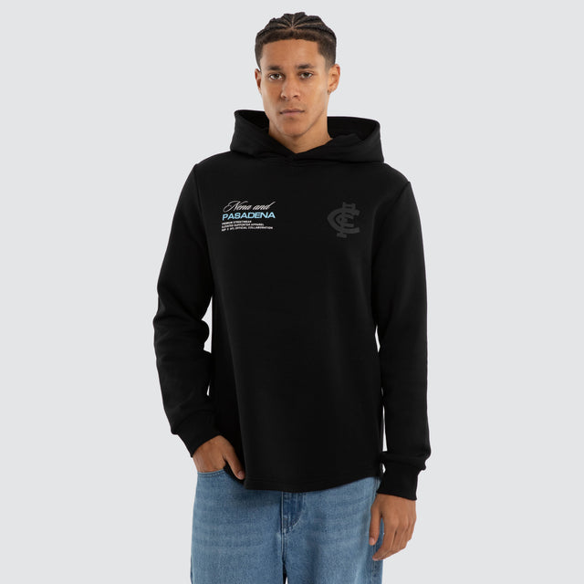 Carlton Blues AFL Recovery Hoodie Jet Black