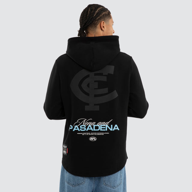 Carlton Blues AFL Recovery Hoodie Jet Black