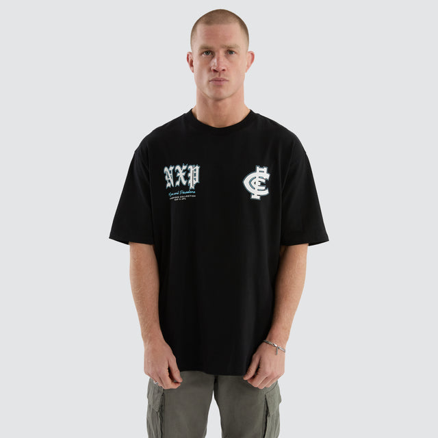 Carlton Blues AFL Fallback Tee Jet Black