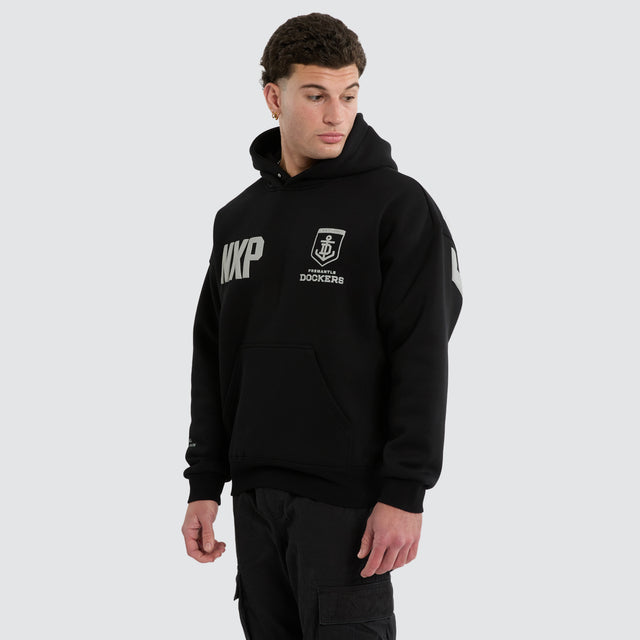 Fremantle Dockers AFL Top Tier Hoodie Jet Black