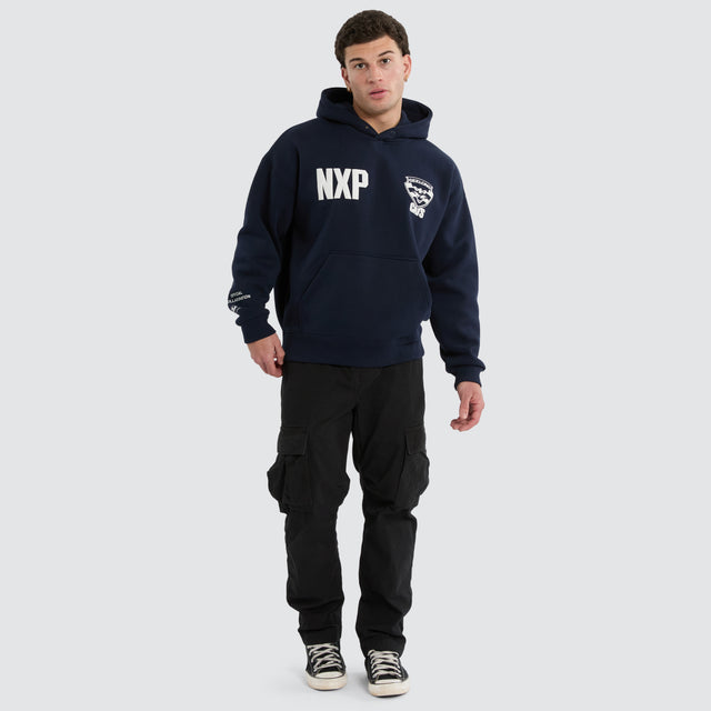 Geelong Cats AFL Top Tier Hoodie Navy