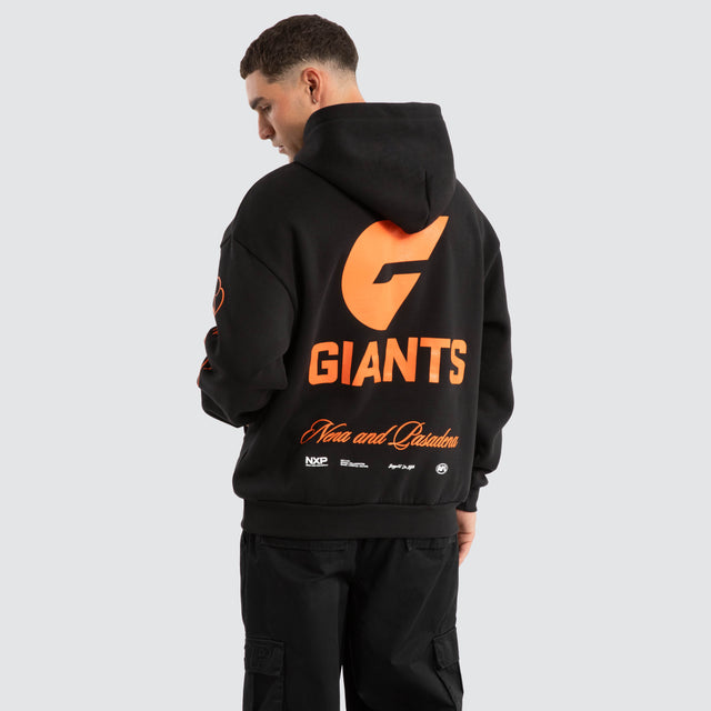 GWS Giants AFL Season Hoodie Jet Black