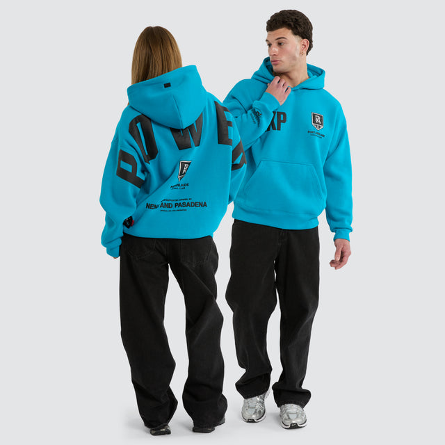 Port Adelaide Power AFL Top Tier Hoodie Blue