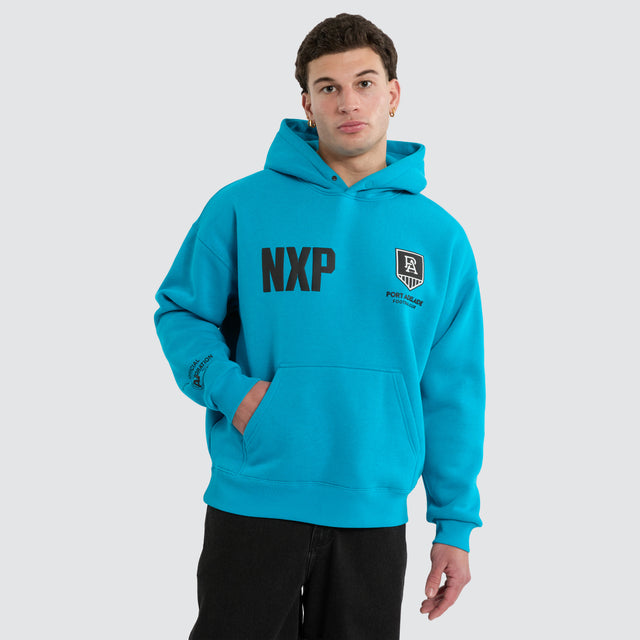 Port Adelaide Power AFL Top Tier Hoodie Blue